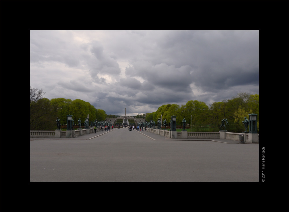 Oslo Norwegen Vigelandpark