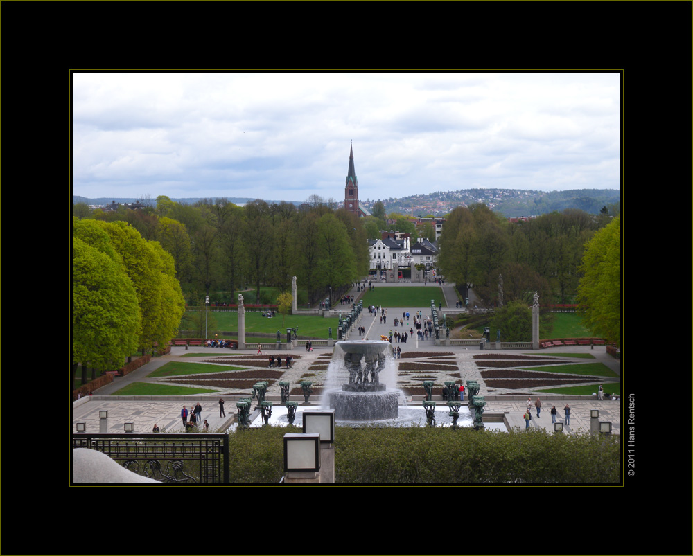 Oslo Norwegen Vigelandpark