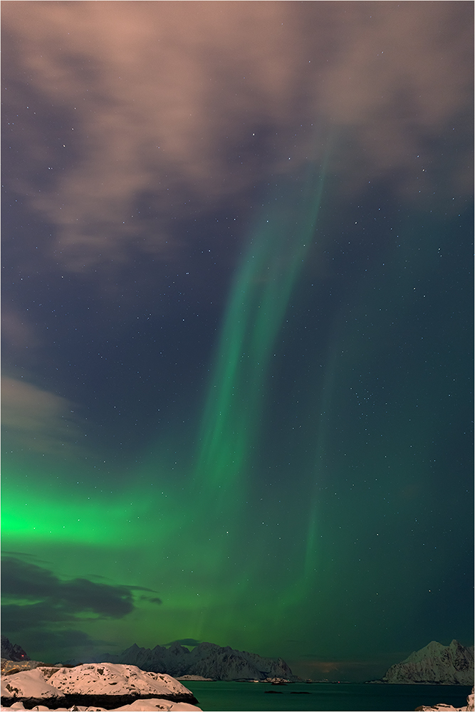 Aurora borealis / Lofoten