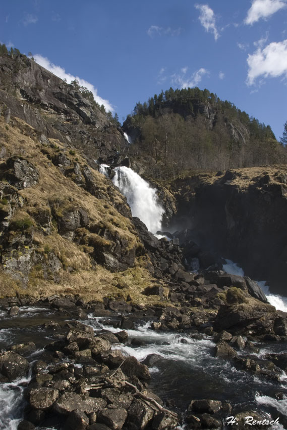 Latefossen, Odda, Norwegen