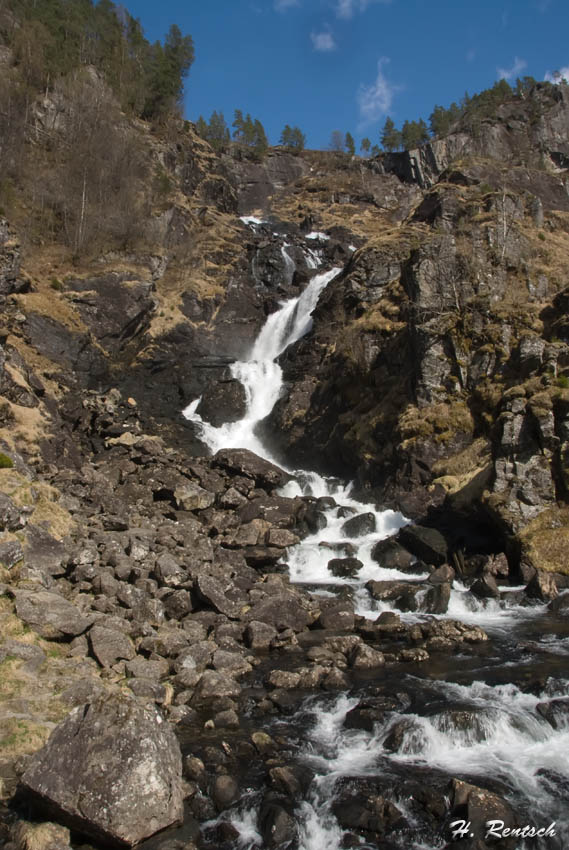 Latefossen, Odda, Norwegen