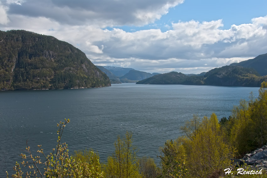 Bei Gulen Norwegen