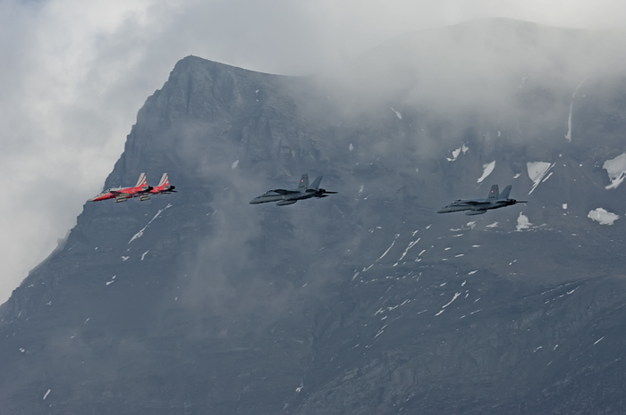 Fliegerdemonstration Axalp 2007 Swiss Air Force