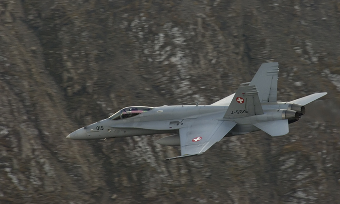 Fliegerdemonstration Axalp 2007 Swiss Air Force