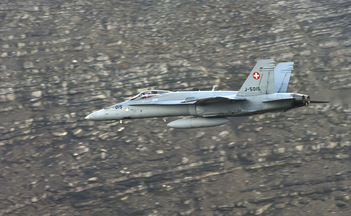 Fliegerdemonstration Axalp 2007 Swiss Air Force