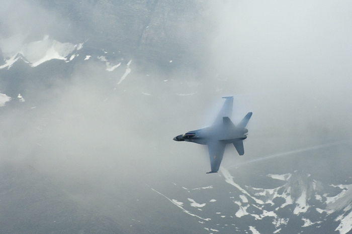 Fliegerdemonstration Axalp 2007 Swiss Air Force