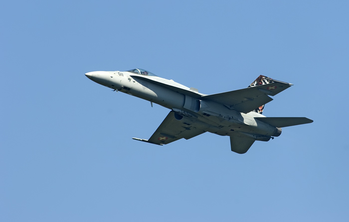 F/A-18 Swiss Army Dittinger Flugtage 2007