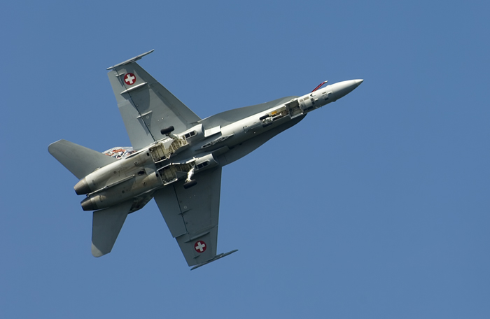 F/A-18 Swiss Army Dittinger Flugtage 2007