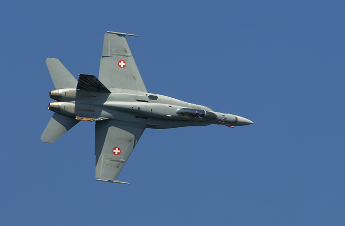 F/A-18 Swiss Army Dittinger Flugtage 2007