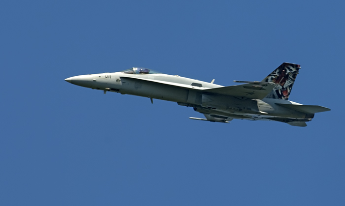 F/A-18 Swiss Army Dittinger Flugtage 2007