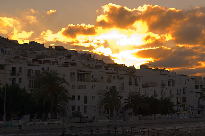 Ibiza in Abendstimmung