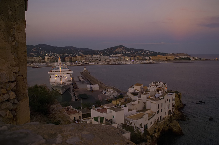 Ibiza in Abendstimmung