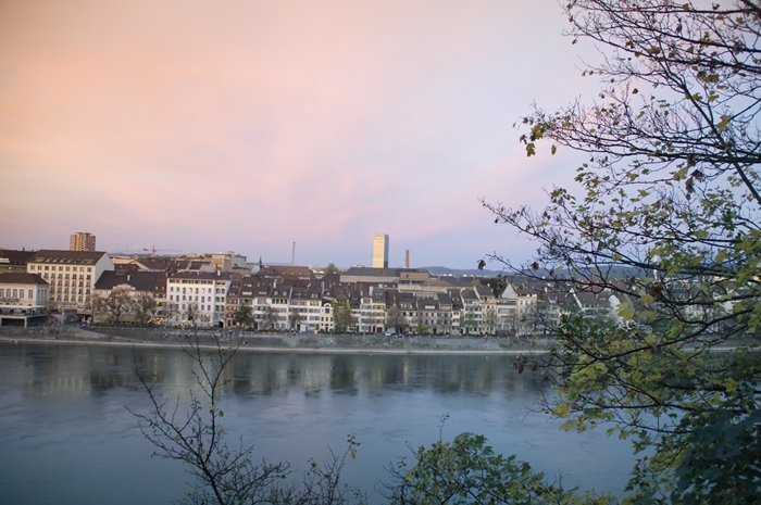 Sicht ins Kleinbasel