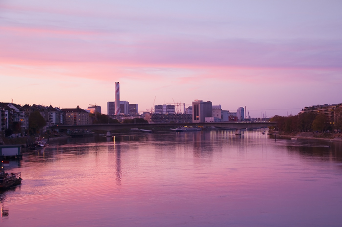 Der Rhein in Basel