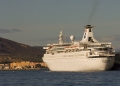 Aquamarine am Hafen von Gibraltar