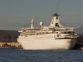 Aquamarine am Hafen von Gibraltar