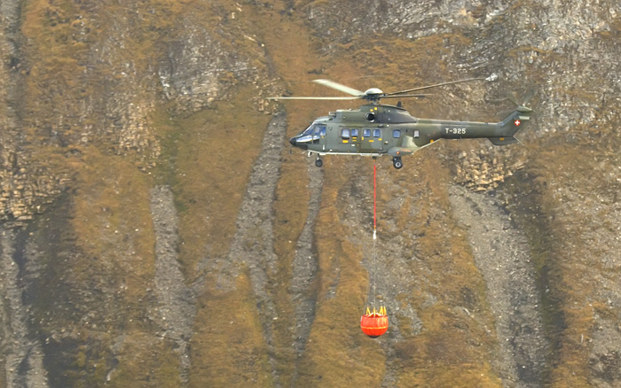 Fliegerdemonstration Axalp 2007 Swiss Air Force