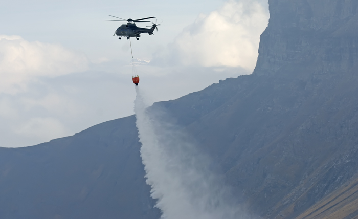 Fliegerdemonstration Axalp 2007 Swiss Air Force