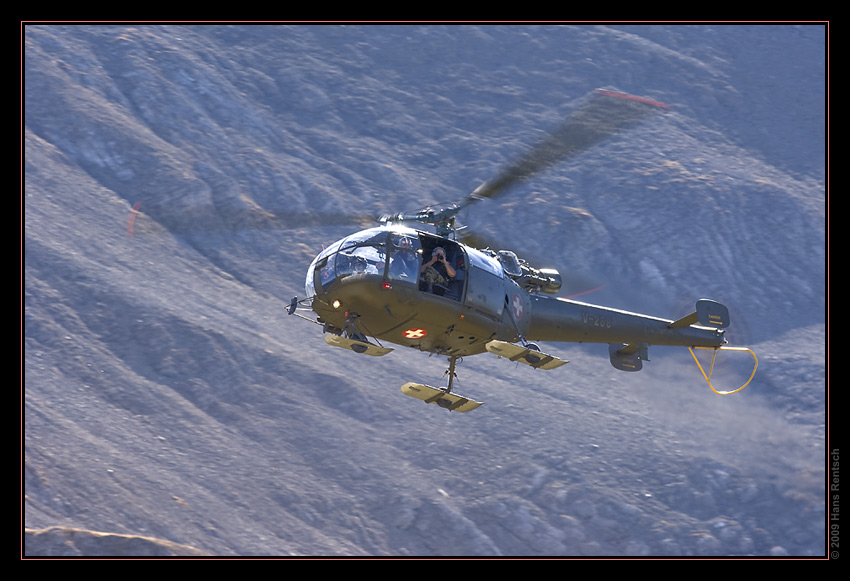 Fliegerdemonstration Axalp-Ebenfluh 2009