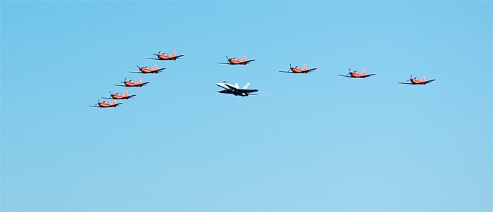 PC-7 Team, Pilatus PC-7 Schulflugzeuge