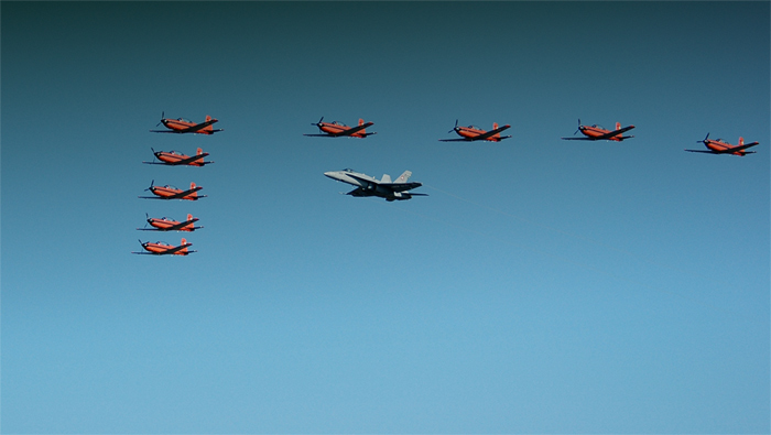 PC-7 Team, Pilatus PC-7 Schulflugzeuge