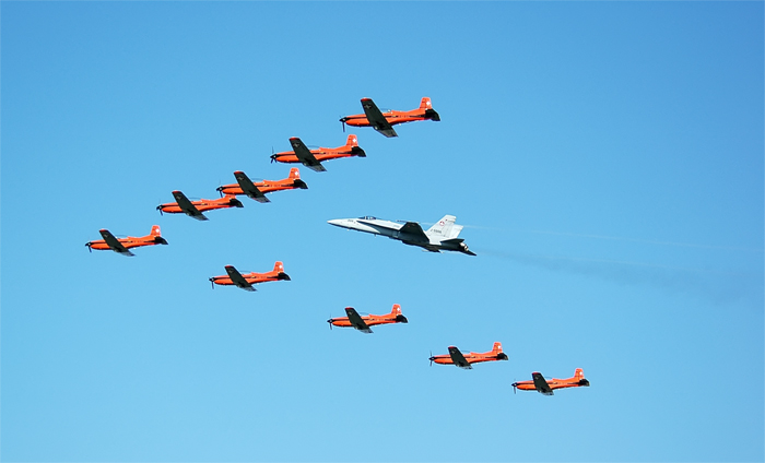 PC-7 Team, Pilatus PC-7 Schulflugzeuge