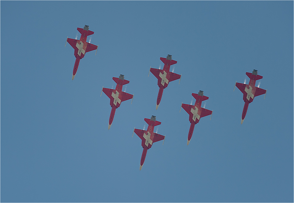 Patrouille Suisse / Flugschau Dittingen 2013