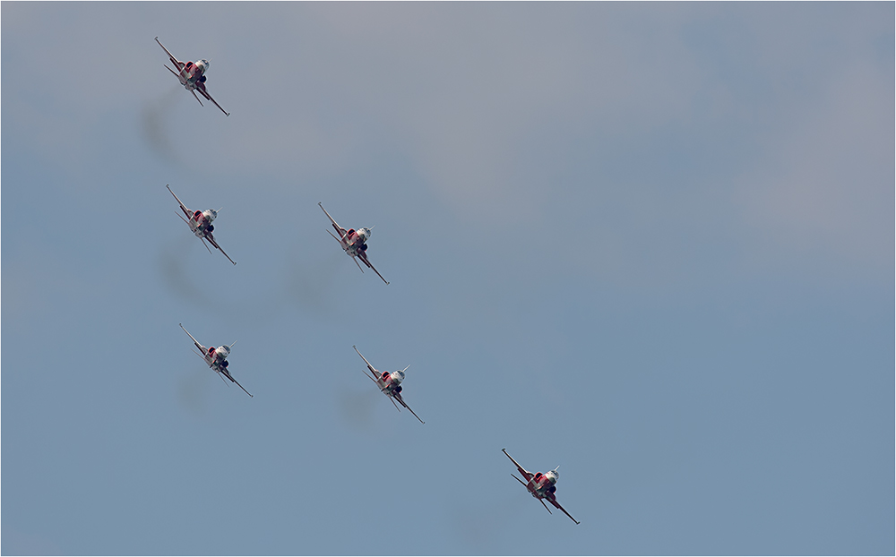 Patrouille Suisse / Flugschau Dittingen 2013