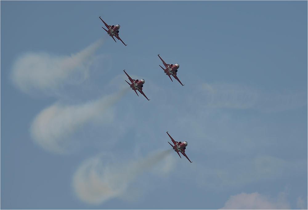 Patrouille Suisse / Flugschau Dittingen 2013