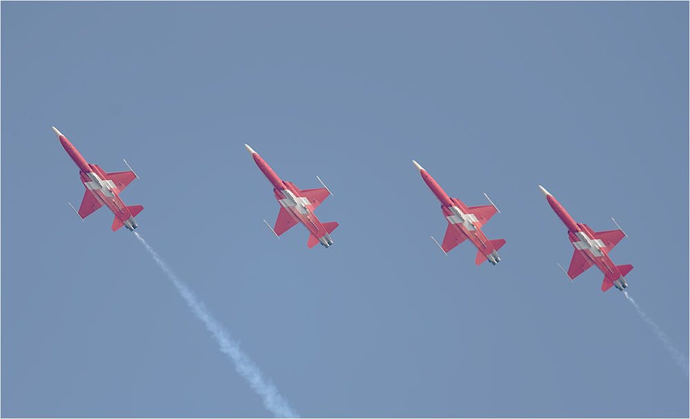 Patrouille Suisse / Flugschau Dittingen 2013