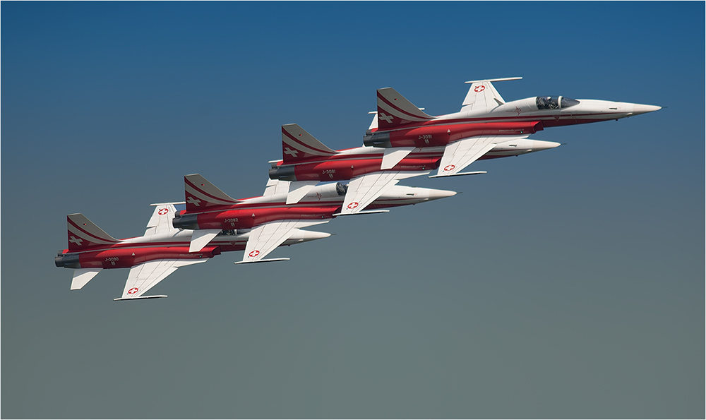 Patrouille Suisse / Flugschau Dittingen 2013