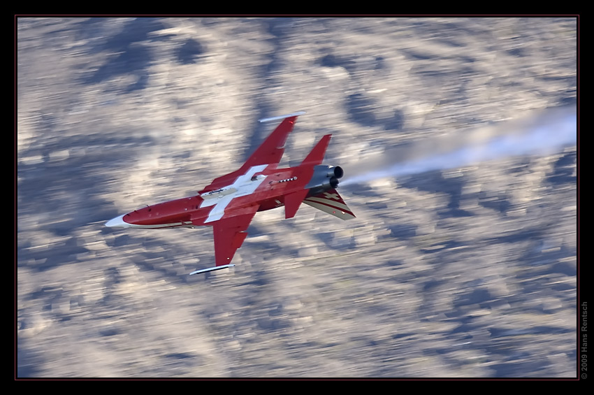 Fliegerdemonstration Axalp-Ebenfluh 2009