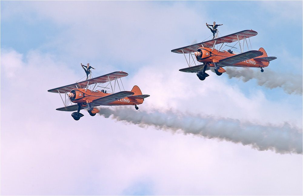 Dittinger Flugtage 2013 / Breitling Wingwalkers