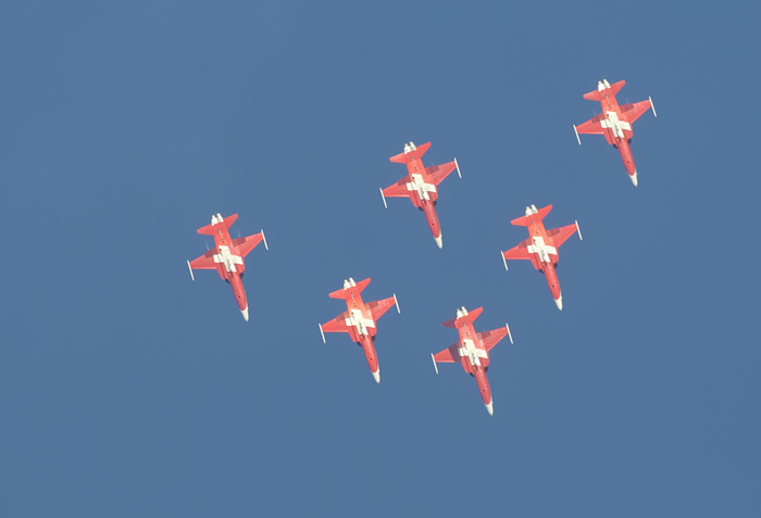 Patrouille Suisse Dittinger Flugtage 2007