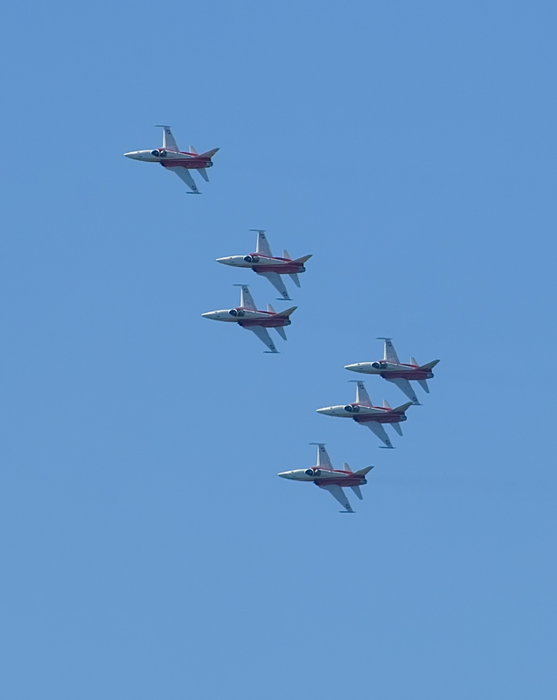 Patrouille Suisse Dittinger Flugtage 2007