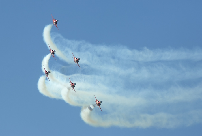 Patrouille Suisse Dittinger Flugtage 2007