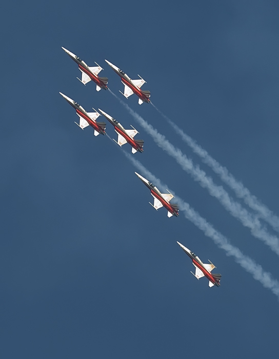 Patrouille Suisse Dittinger Flugtage 2007