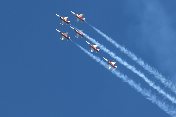 Patrouille Suisse Dittinger Flugtage 2007