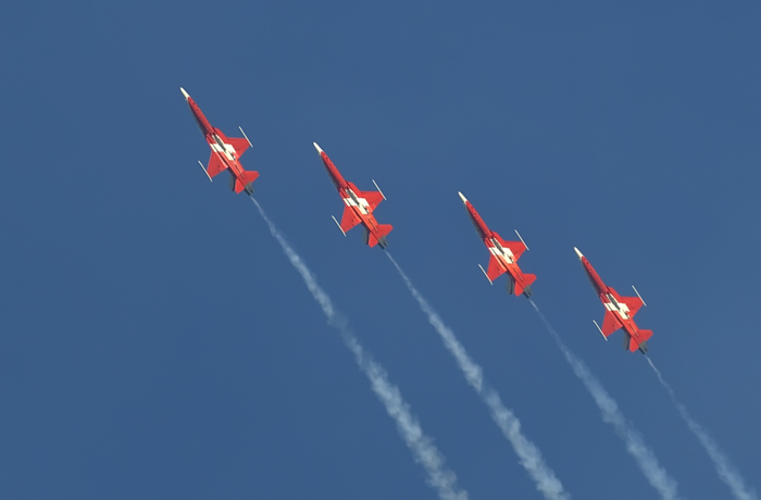 Patrouille Suisse Dittinger Flugtage 2007