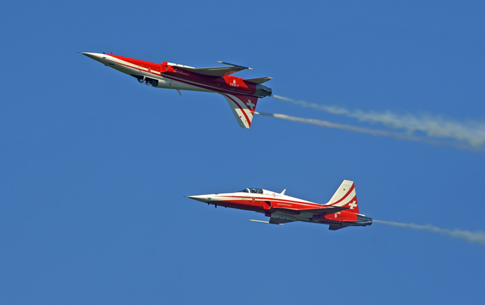 Patrouille Suisse Dittinger Flugtage 2007