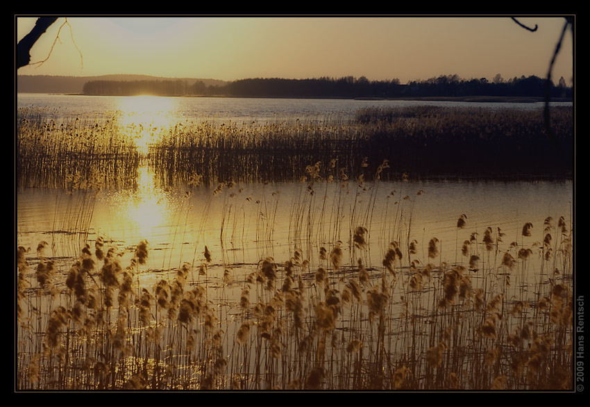 Sonnenuntergang Wigry-Seen