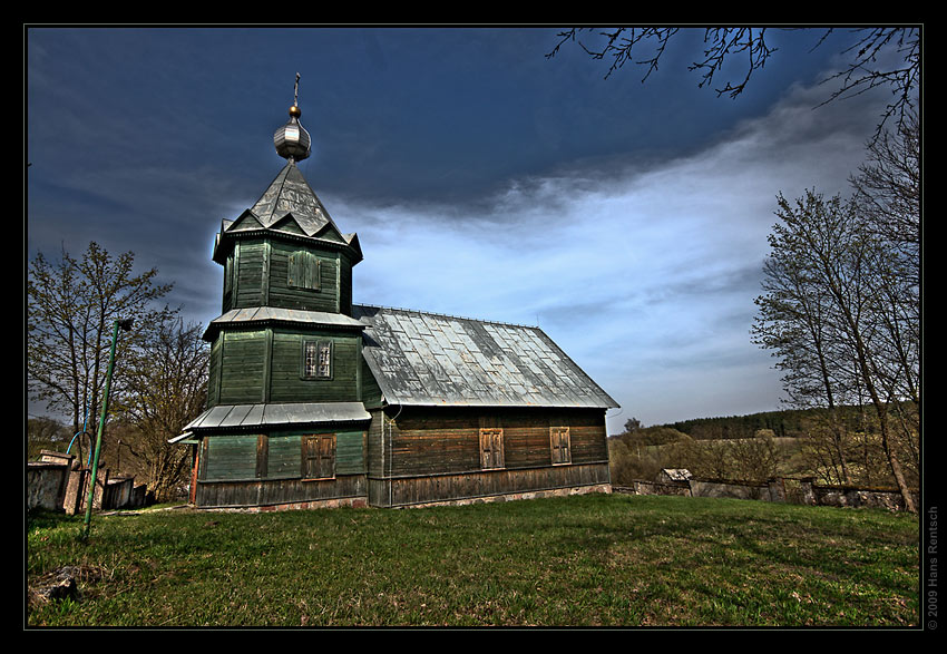 Russisch-ortodoxen Holzkirche