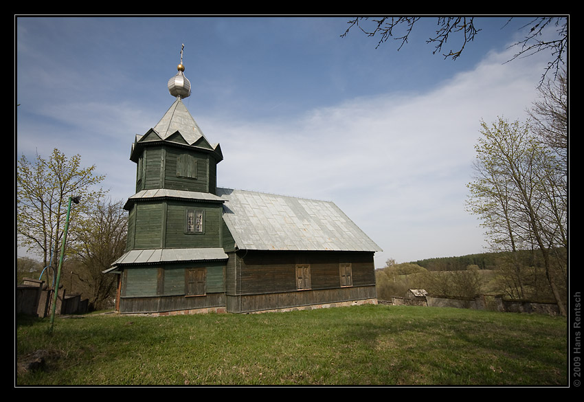 Russisch-ortodoxen Holzkirche