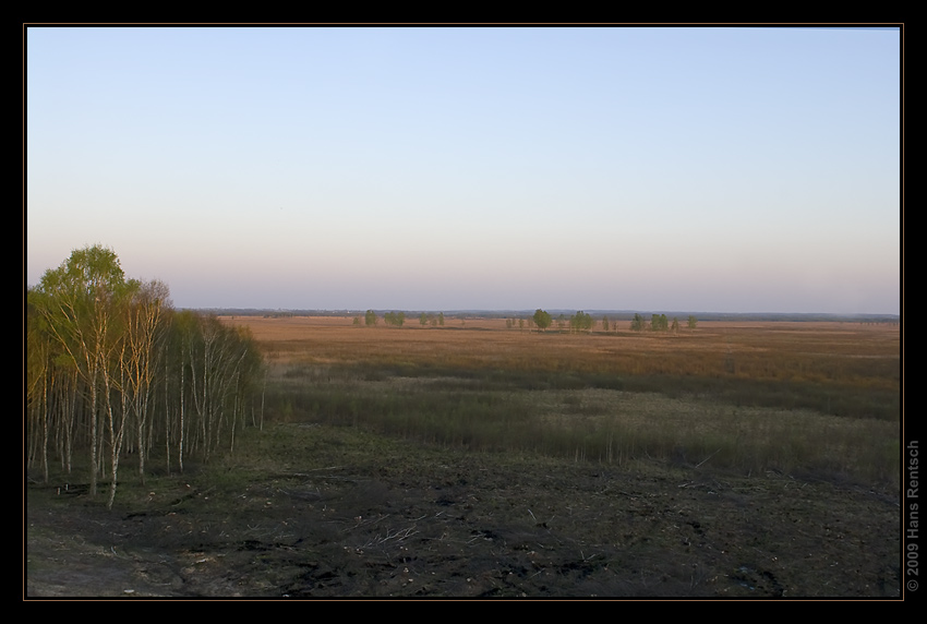 Landschaft im Osten von Polen