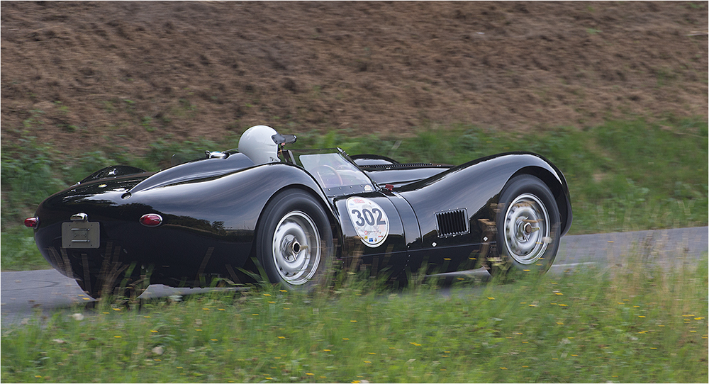 Bergprüfung Altbüron 2013  /Lister Jaguar «Knobbly»