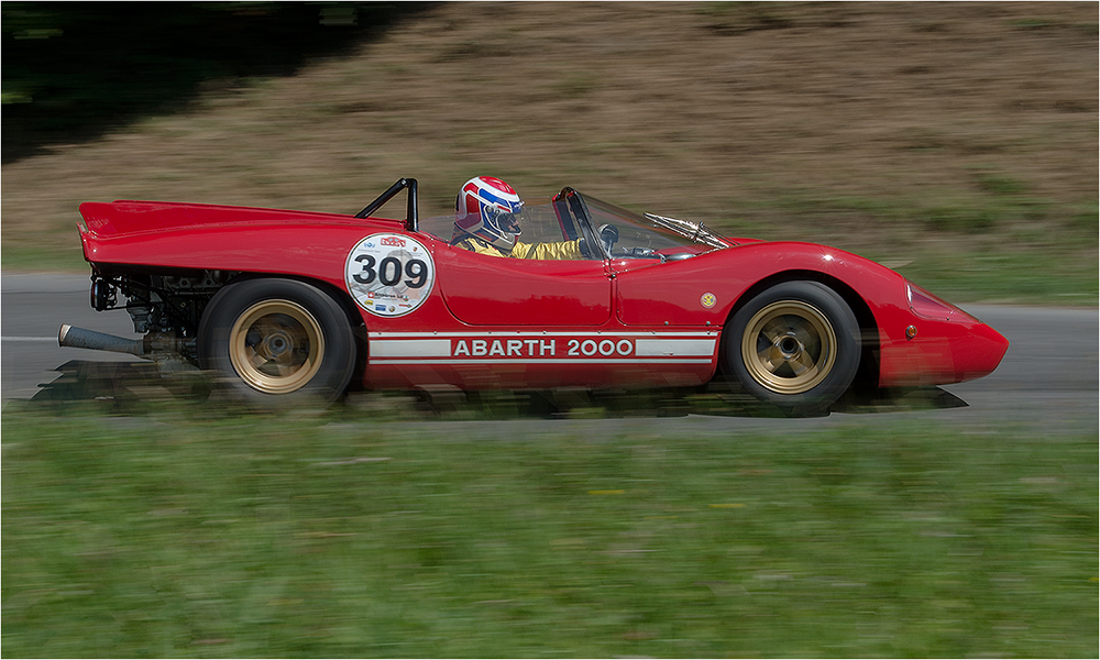 Bergprüfung Altbüron 2013 /Fiat Abarth 2000 Sport SE 010