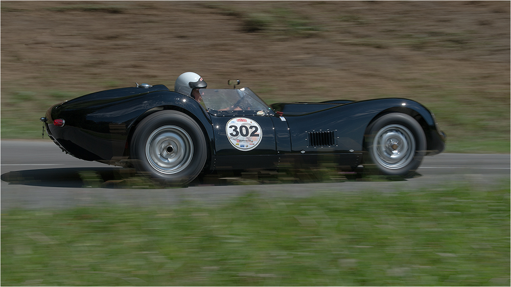 Bergprüfung Altbüron 2013 /Lister Jaguar «Knobbly»