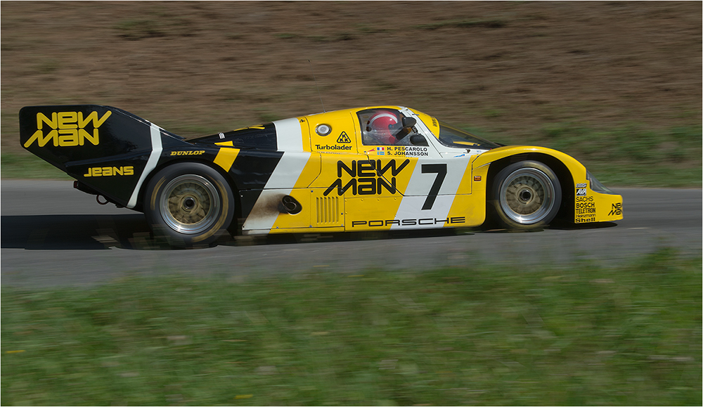 Bergprüfung Altbüron 2013 /Porsche 956 1983