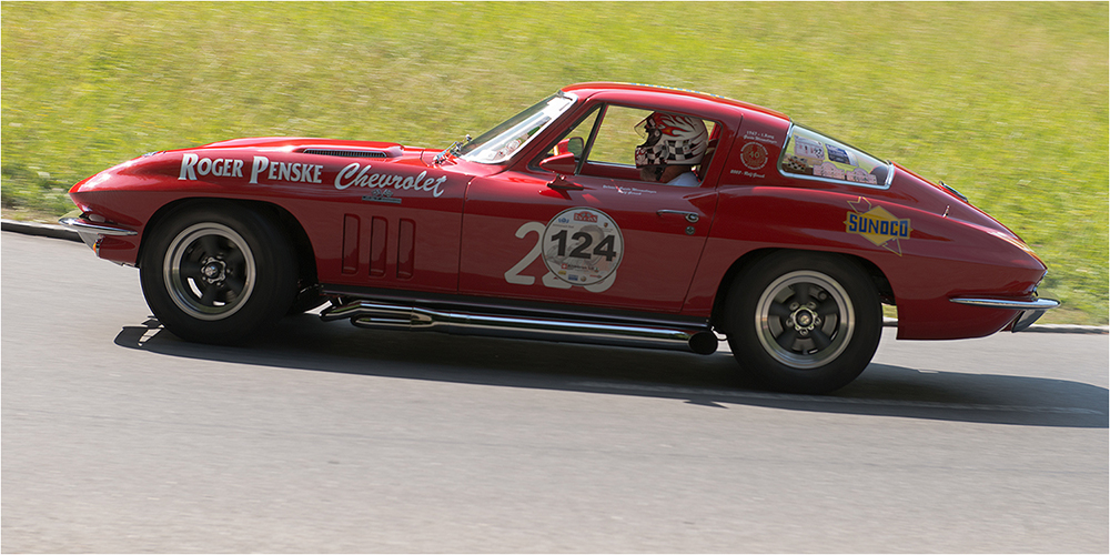 Bergprüfung Altbüron 2013 /Chevrolet Corvette Sting Ray Coupé