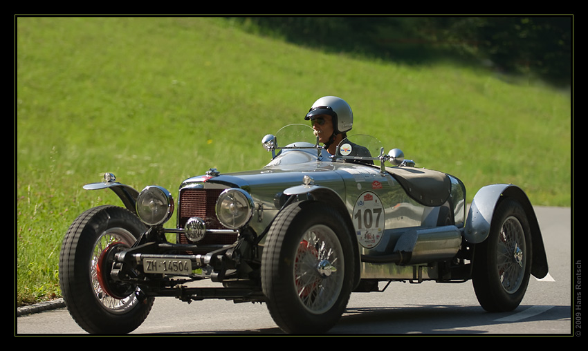 Bergprüfung historischer Sport & Rennwagen in Altbüron 2009